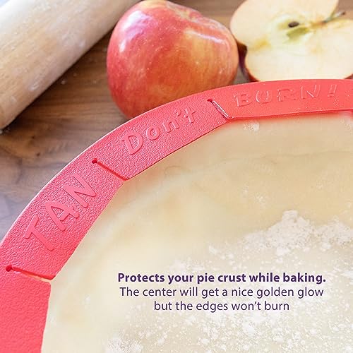 Baking Pie Crust Shield Protector Cover for Edges of Pie