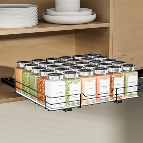 Spice Rack Organizer for Cabinet