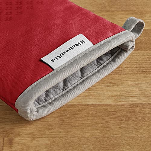 Asteroid Oven Mitt Set (7"x12.5" / Fire Red)