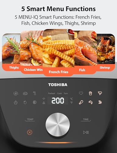 7.7QT Air Fryer (Metal Gray / 7.7 Quart)
