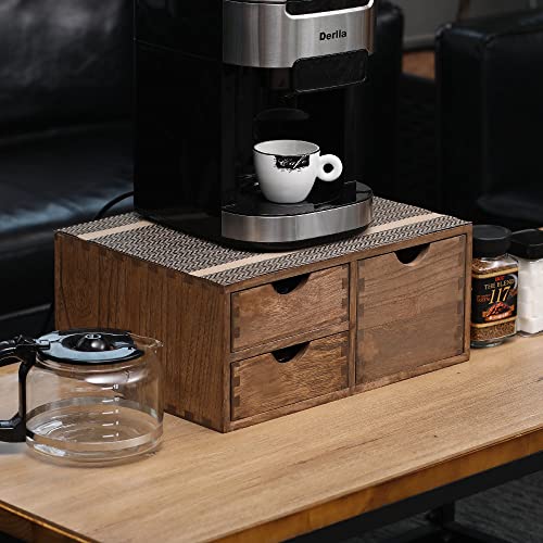 Coffee Pods Storage Drawer Holder for Capsules (HD-CF2D3C-DK-US)