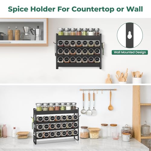 Spice Seasoning Rack Organizer Kitchen Countertop