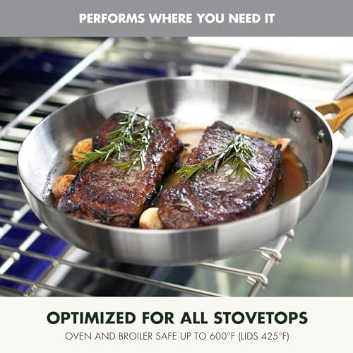 Stainless Steel Tri (10-Piece Cookware Set / Stainless Steel)