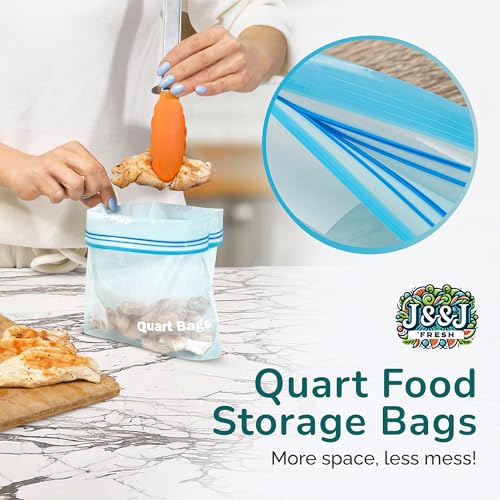 Quart Freezer Bags 50 Count (Quart)