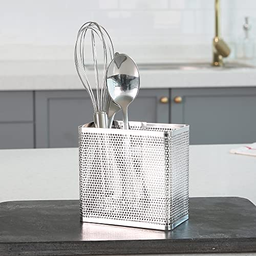 Kitchen Utensil Chopsticks Perforated Holder with Hooks