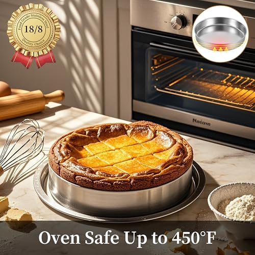 8 9.5 Inch Round Cake Pan Set (2 Count)
