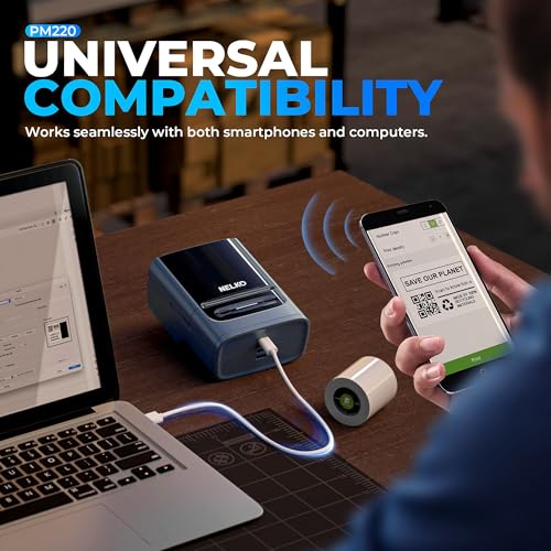 Label Maker Machine with Tape (Deep Blue)