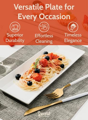 Porcelain Serving Platters 11.7 Inch (11.7 Inch)