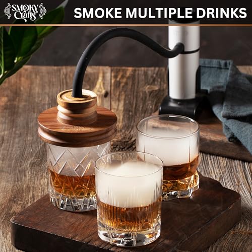 Whiskey Smoker Kit with Smoke Gun (Chimney Kit)