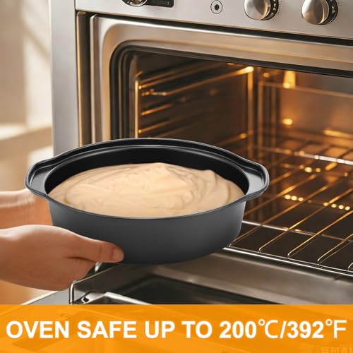 6 Inch Cake Pan (3PCS Black 6 inch Cake Pan)