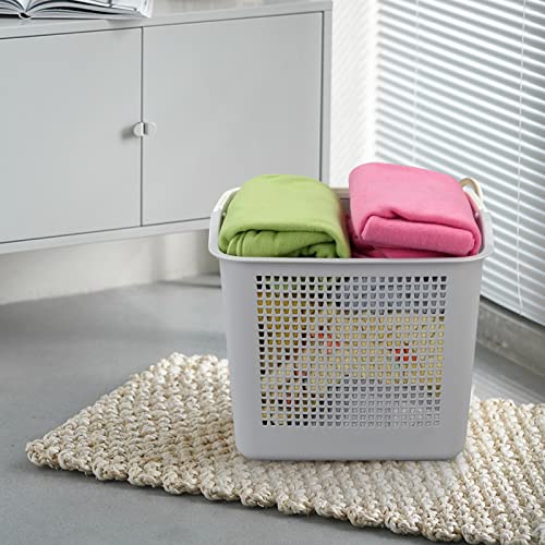 4 Pack 35 L Plastic Laundry Hamper