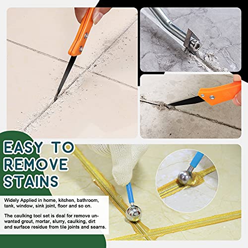 22 Pcs Grout Removal Tool Set Contains Grout Saw Knife