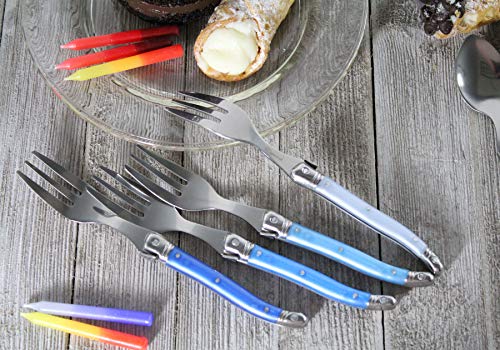 Laguiole Cake Forks (Shades of Blue)