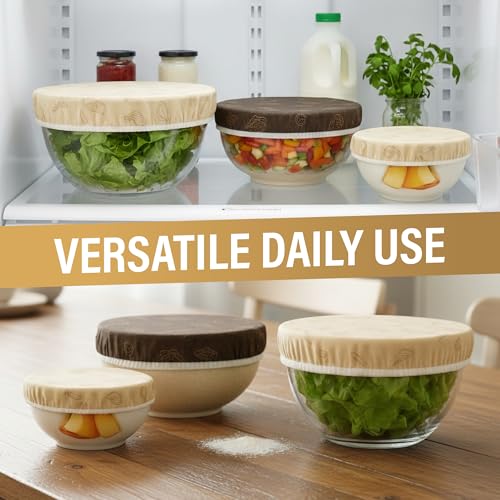 Beeswax Bowl Covers Set of 5