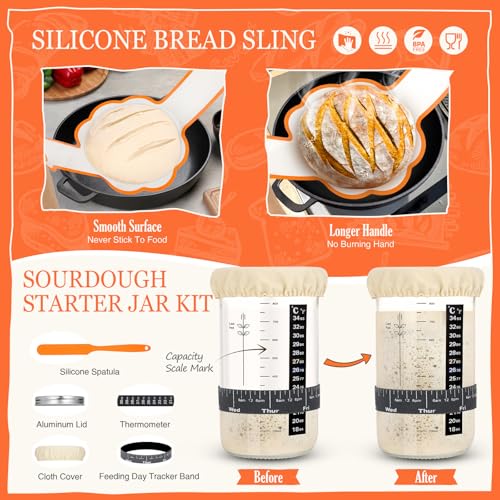 Sourdough Starter Kit (Complete Sourdough Starter Kit)