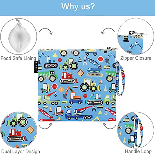 Reusable Sandwich Bag (Large, 1 Pack - Car)