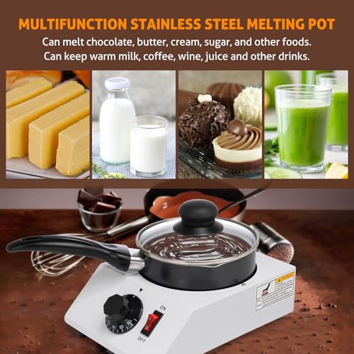 Chocolate Melting Pot Chocolate Melter Chocolate Tempering Machine (Single Pot)