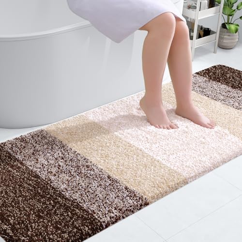 Bathroom Runner Rug 70x24 (70" X 24" / Brown)