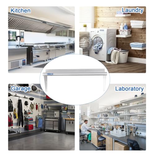 HARDURA Stainless Steel Shelf 12" x 48" (12"X48")