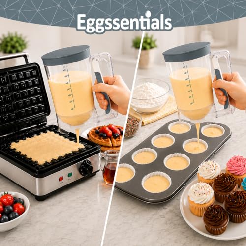 Pancake Dispenser (Gray / 4 Cup Capacity)