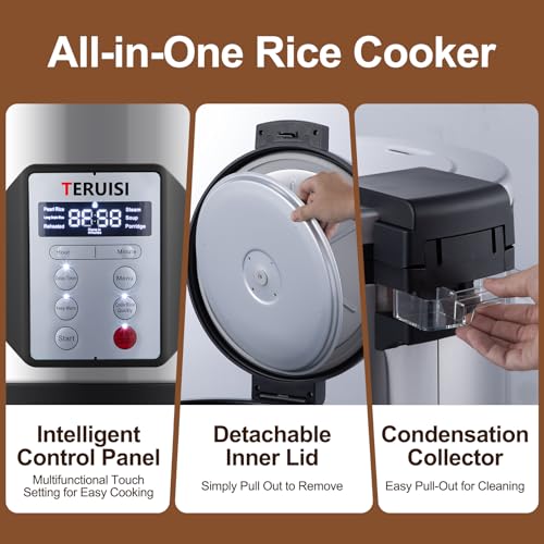 Commercial Rice Cooker (15.85 QT Capacity)