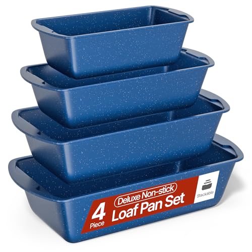Nonstick Loaf Pan Set Pack of 4 (4 Count)