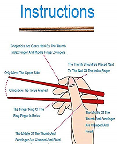 50 Pairs Wooden Chopsticks