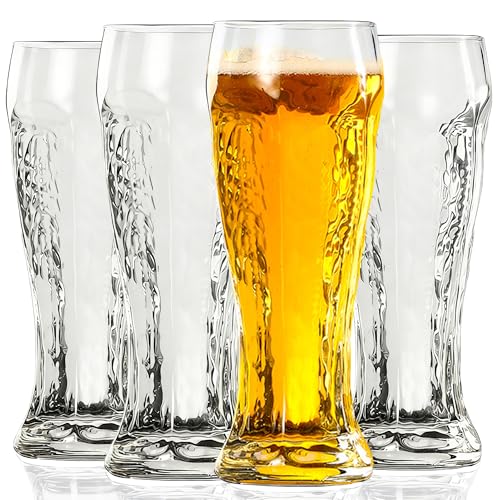 MICHELY Beer Glasses Set of 4 (Beer Glasses / 4 Count)