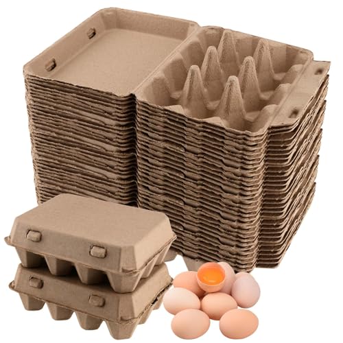 50 Pack 12 Cell Empty Egg Cartons (50 Pack 12 Cell)