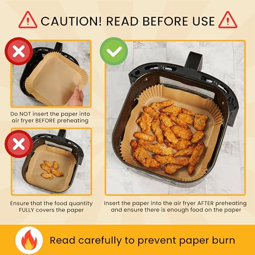 250 pcs Air Fryer Liners (250 Count)