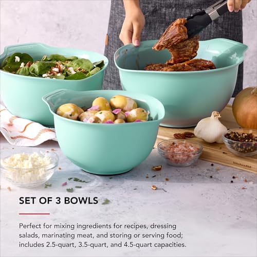 Universal Nesting Plastic Mixing Bowls (Spearmint / Set of 3)