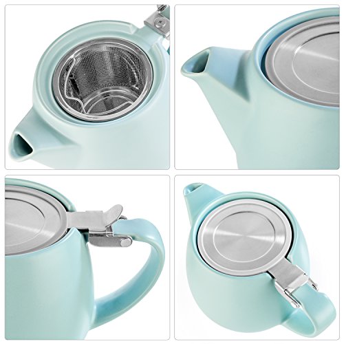 Pluto Porcelain Small Teapot Turquoise (Turquoise)