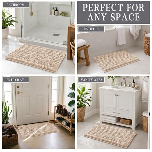 Bathroom Rugs Non Slip Washable