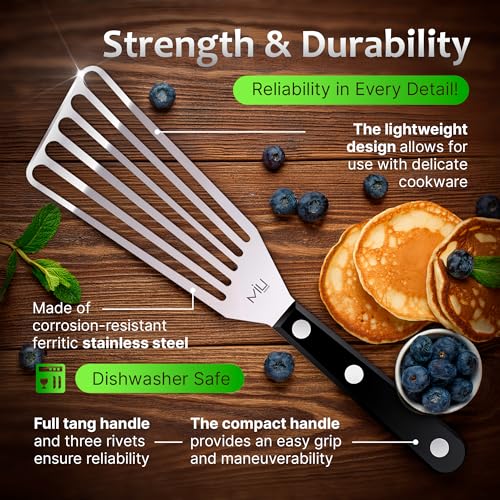 MIU Fish Spatula Stainless Steel (11 inch / Silver)