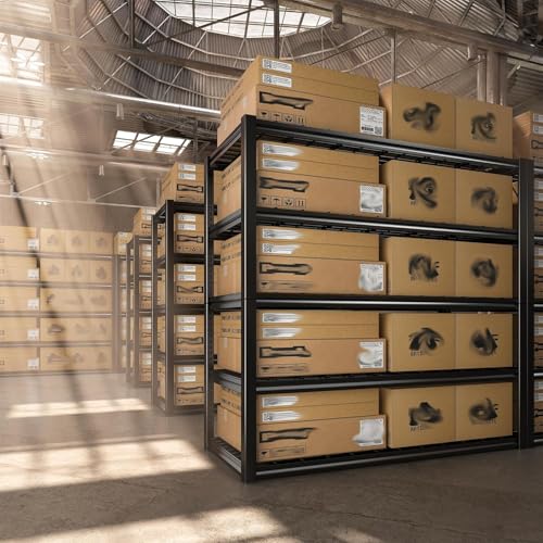 48" W Garage Shelving Heavy Duty Load 2500LBS (48''W X 72''H X18''D)
