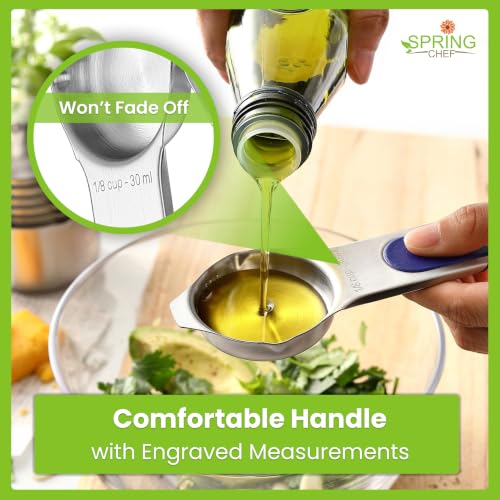 Magnetic Measuring Cups & Spoons Set of 15 (Mountain Sunrise)