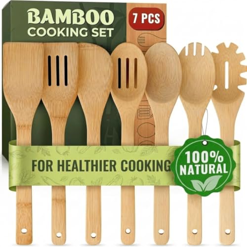 Wooden Utensil Set (7 Pieces)