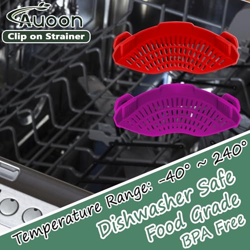 Clip On Strainer Silicone for Pots