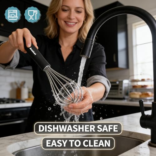 3 Packs Stainless Steel Whisk Set (3 Count)