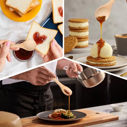 100 Pcs Small Wooden Spoons (100 Count)