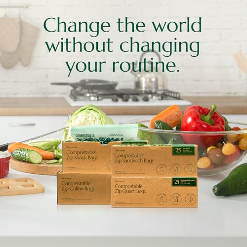 Compostable Zip Sandwich Bags (All Sizes)