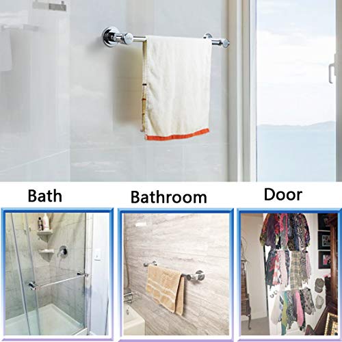 24 inch Suction Cup Towel Bar (Suction Towel Bar-24 Inch Chrome)
