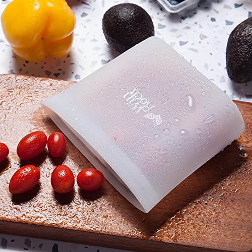 Reusable Silicone Food Storage Bag (2 Large Set)