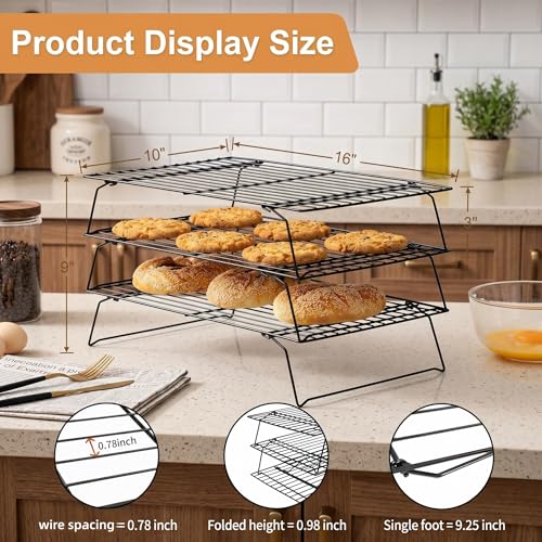 Cooling Racks for Baking (Cooling rack*3)