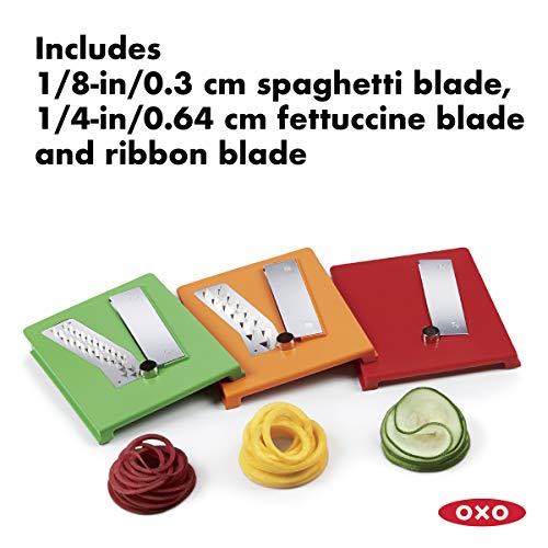 Good Grips 3 Blade Tabletop Spiralizer with StrongHold Suction (Spiralizer)