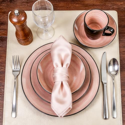HomeVss Stoneware Sonoma Dinnerware Set