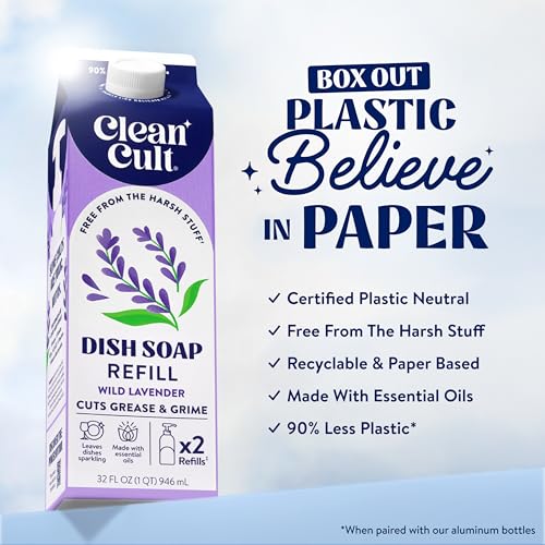 Dish Soap Liquid Refills (96 Fl Oz)