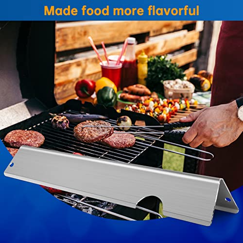 Stainless Steel Grill Flavorizer Bar BBQ Gas Grill Replacement Parts for Weber Genesis II 300 Series Genesis II E (Stainless Steel 3+5)