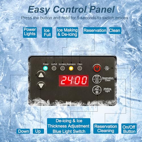 Commercial Ice Maker Machine 120 LBS