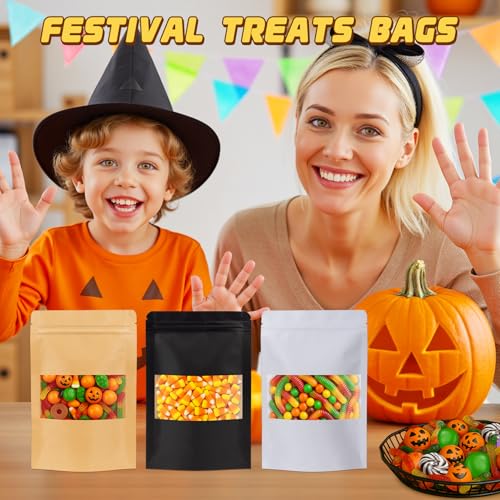 50 Pack Cookie Bags (Black / 4x6in (10x15cm))